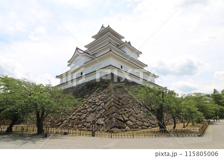 福島県会津若松市の鶴ヶ城 115805006