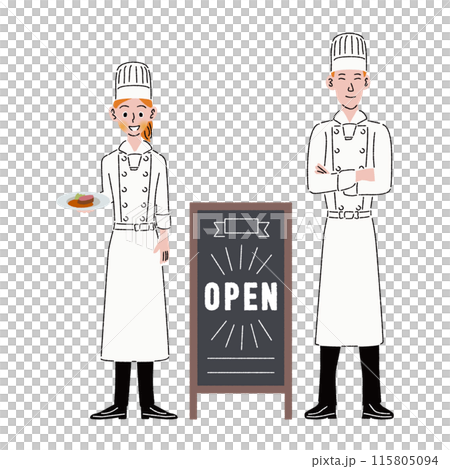 シェフ_開店 115805094