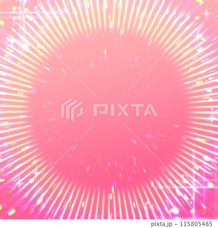 背景素材_光_ピンク 115805485