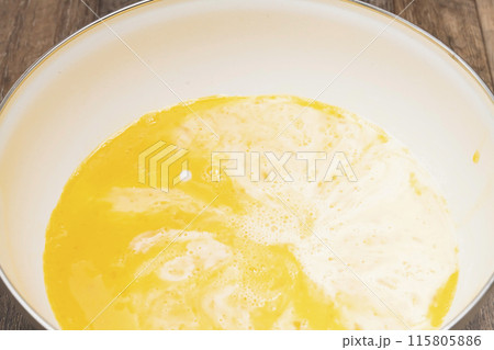 プリンを作る工程 115805886