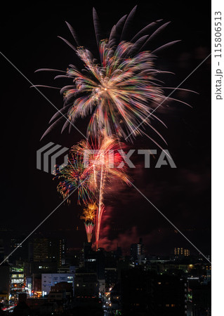 木更津港まつりの花火 木更津港まつりの花火 115806513