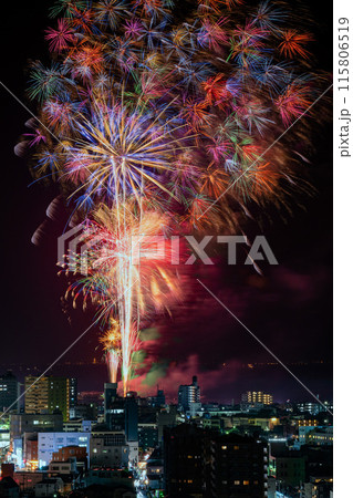 木更津港まつりの花火 木更津港まつりの花火 115806519