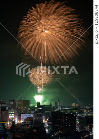 木更津港まつりの花火 115806544