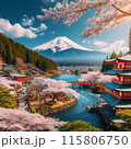 春の日本の絶景 115806750