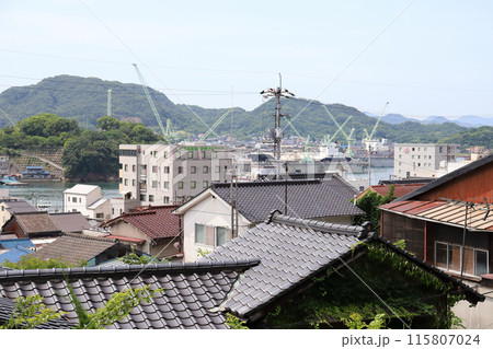 尾道散策 西土堂ポケットパーク休息所からの風景（広島県 尾道市） 115807024