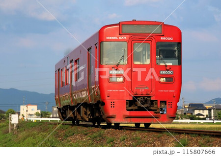【JR九州】キハ220形200番台（久大本線：筑後吉井〜田主丸） 115807666