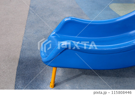 Playground or backyard slide. Playground slide in park Playground or backyard slide. Playground slide in park 115808446