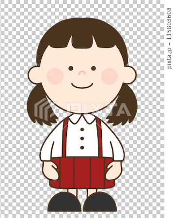 穿制服的女孩 115808608