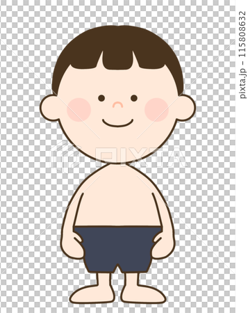 泳裝的一個男孩 泳裝的一個男孩 115808632