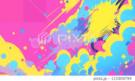 コミック風の爆発 AI コミック風の爆発 AI 115808794