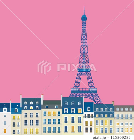 エッフェル塔　tour eiffel　パリ　paris 115809283
