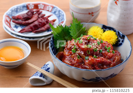 韓国料理　イカのチャンジャ(イカチャンジャ) 115810225