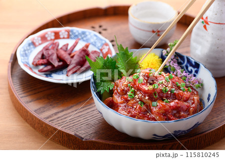 韓国料理　イカのチャンジャ(イカチャンジャ) 115810245