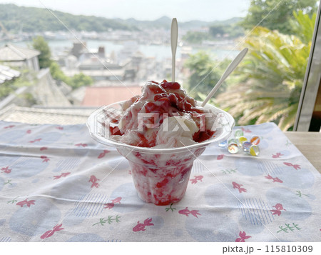 尾道散策 氷屋天菓のかき氷(広島県 尾道市) 尾道散策 氷屋天菓のかき氷(広島県 尾道市) 115810309