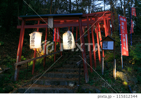 草津温泉・西の河原公園　草津穴守稲荷神社（日本、群馬県） 115812344