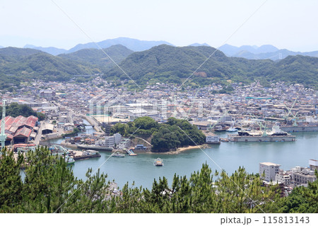 尾道散策 千光寺頂上展望台からの眺望(広島県 尾道市) 尾道散策 千光寺頂上展望台からの眺望(広島県 尾道市) 115813143