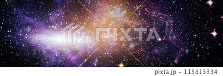 galaxies in space. Elements of this image furnished by NASA. 115813334