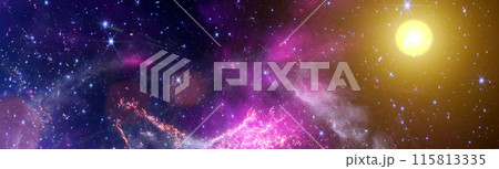 galaxies in space. Elements of this image furnished by NASA. 115813335