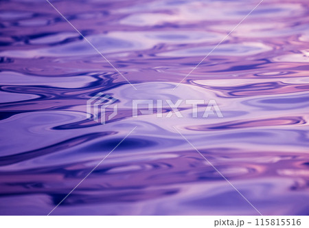 A image of violet ocean waves featuring a water surface in detail A image of violet ocean waves featuring a water surface in detail 115815516