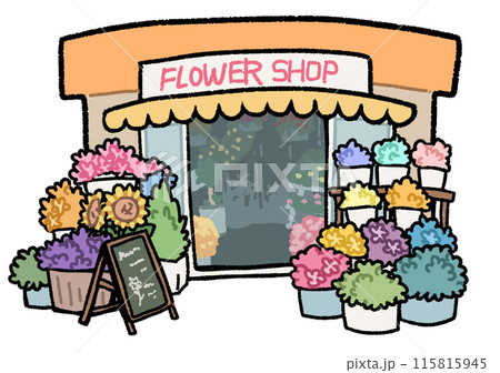 お花屋さん 115815945