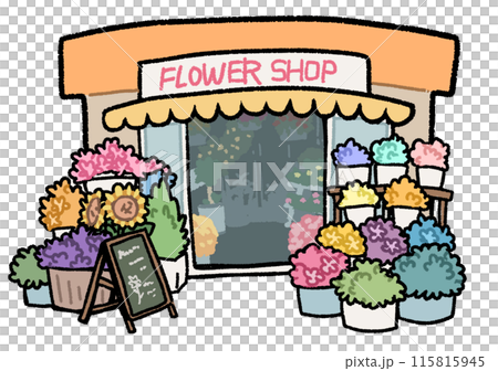お花屋さん 115815945