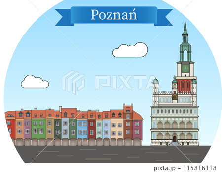 Postcard from Poznan, Poland 115816118