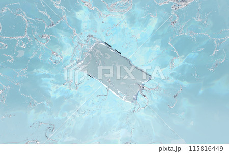 water dropping smartphone, mobile phone falls into water with bubble, water splash isolated on blue background. cell phone damaged, 3d illustration render, top view water dropping smartphone, mobile phone falls into water with bubble, water splash isolated on blue background. cell phone damaged, 3d illustration render, top view 115816449