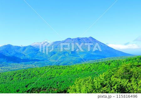 6月の戸隠山と黒姫山と高妻山 115816496