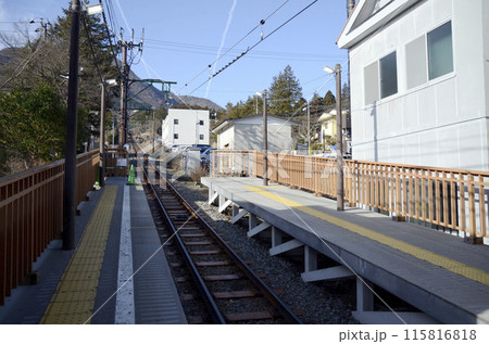 ケーブルカーの駅 ケーブルカーの駅 115816818