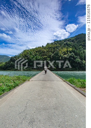 高知県 浅尾沈下橋 高知県 浅尾沈下橋 115816876