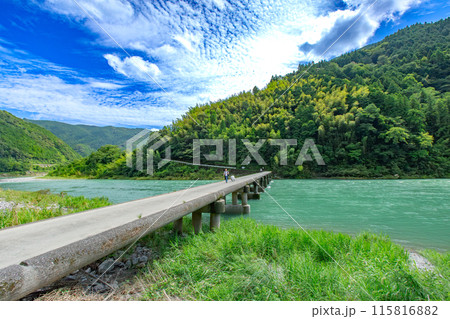 高知県 浅尾沈下橋 高知県 浅尾沈下橋 115816882