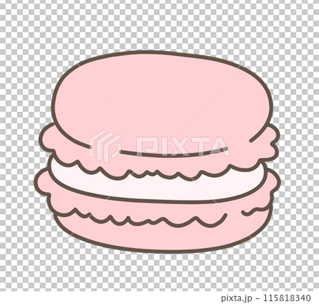 Pink Macaron 115818340