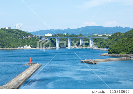 徳島県鳴門市の亀浦観光港 徳島県鳴門市の亀浦観光港 115818693