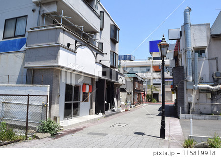 千葉県 木更津市街地の街並み 115819918