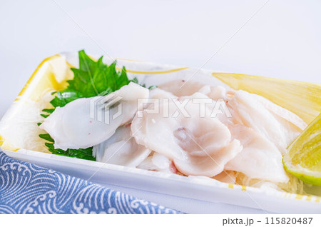 ミズダコの刺身 ミズダコの刺身 115820487