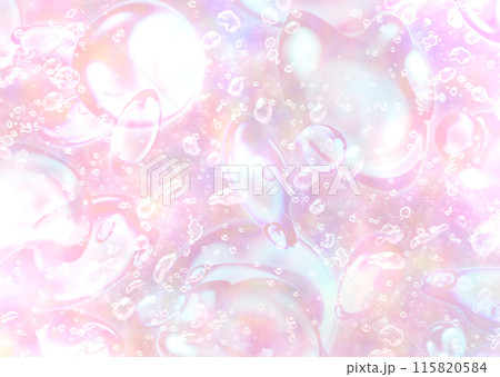ピンク、パープルベースの抽象的なきらきら背景イラストテクスチャ 115820584