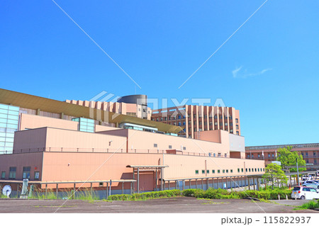愛知県岡崎市、岡崎市民病院の風景 愛知県岡崎市、岡崎市民病院の風景 115822937