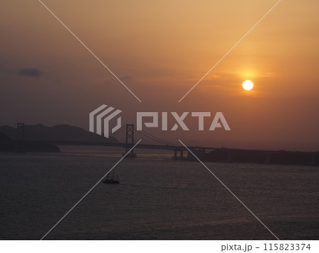 兵庫・淡路島から見る風景 兵庫・淡路島から見る風景 115823374