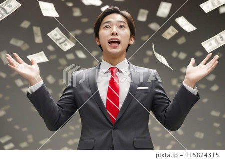 成功者イメージ（大金） 115824315