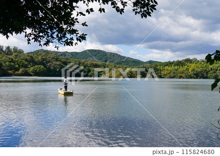 静岡県 伊東市 一碧湖 (大池) 静岡県 伊東市 一碧湖 (大池) 115824680