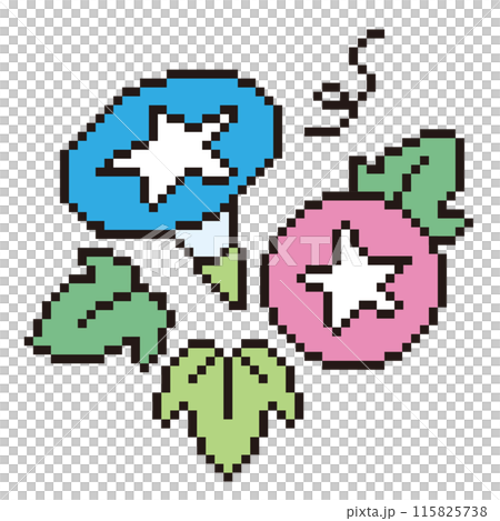Asagao 插圖像素藝術 115825738