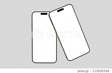 3d rendered Realistic phone mockup design 3d rendered Realistic phone mockup design 115826588