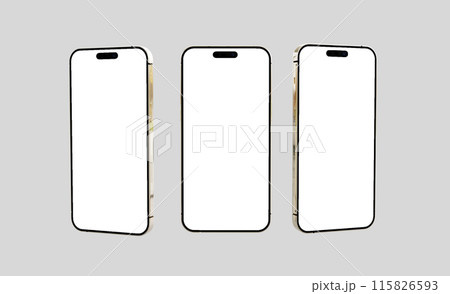 3d rendered Realistic phone mockup design 3d rendered Realistic phone mockup design 115826593