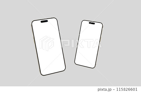 3d rendered Realistic phone mockup design 3d rendered Realistic phone mockup design 115826601
