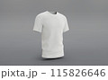 3d render realistic tshirt mockup design 115826646
