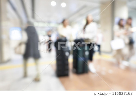 繁華街の背景ぼかし 繁華街の背景ぼかし 115827168