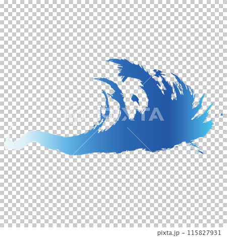 強大的海浪浪花插畫素材向量 強大的海浪浪花插畫素材向量 115827931