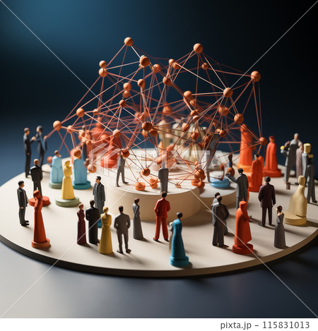 Step into heart of a transformative meeting, where passionate individuals unite to tackle global issues. Explore the meeting space resonating with shared visions and collaborative problem-solving 115831013