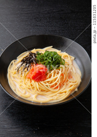 クリーム明太子スパゲッティ 115831205