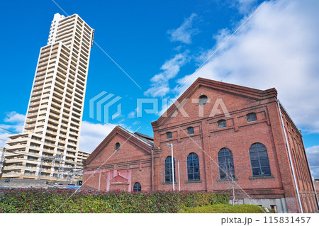 【阪神電鉄 旧尼崎発電所】 兵庫県尼崎市北城内 【阪神電鉄 旧尼崎発電所】 兵庫県尼崎市北城内 115831457